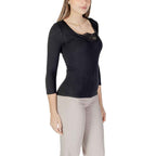 Morgan De Toi Black Viscose Long Sleeve