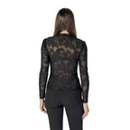 Morgan De Toi Black Polyester Long Sleeve