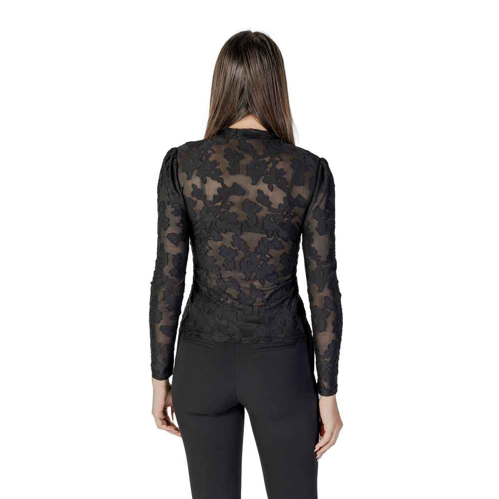 Morgan De Toi Black Polyester Long Sleeve