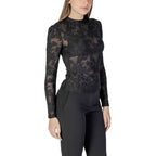 Morgan De Toi Black Polyester Long Sleeve