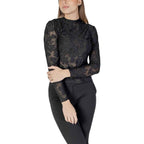 Morgan De Toi Black Polyester Long Sleeve