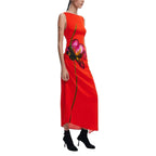 Desigual Red Viscose Long