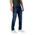 Jack Jones Blue Organic Cotton Relaxed Fit Jeans