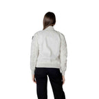 Blauer White Polyamide Jackets & Coat