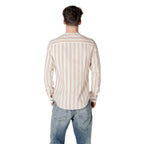 Gianni Lupo Beige Cotton Shirt