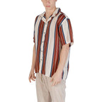 Gianni Lupo Beige Linen Shortsleeve