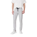 Gianni Lupo Black Linen Casual Pants