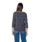 Street One Blue Viscose Long Sleeve