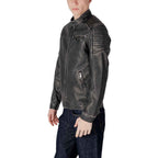 Jack Jones Black Polyester Jackets & Coat