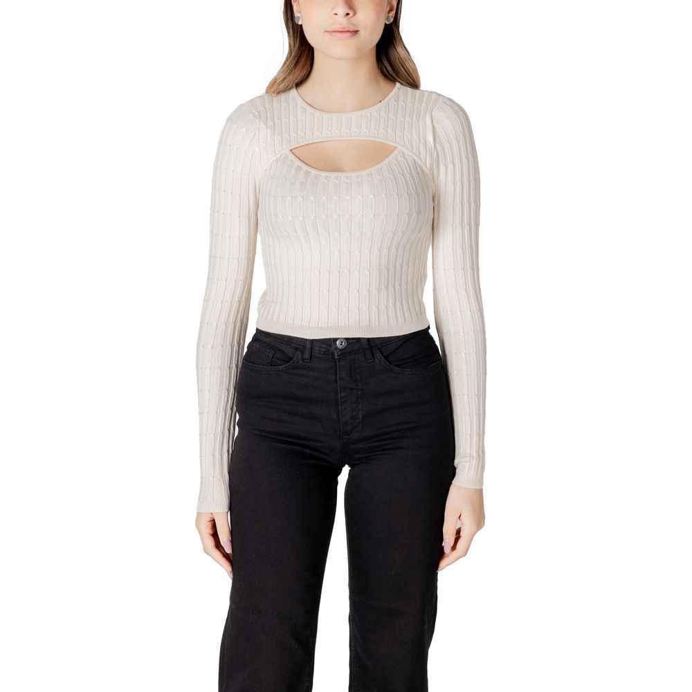 Only Beige Marabou Sportswear