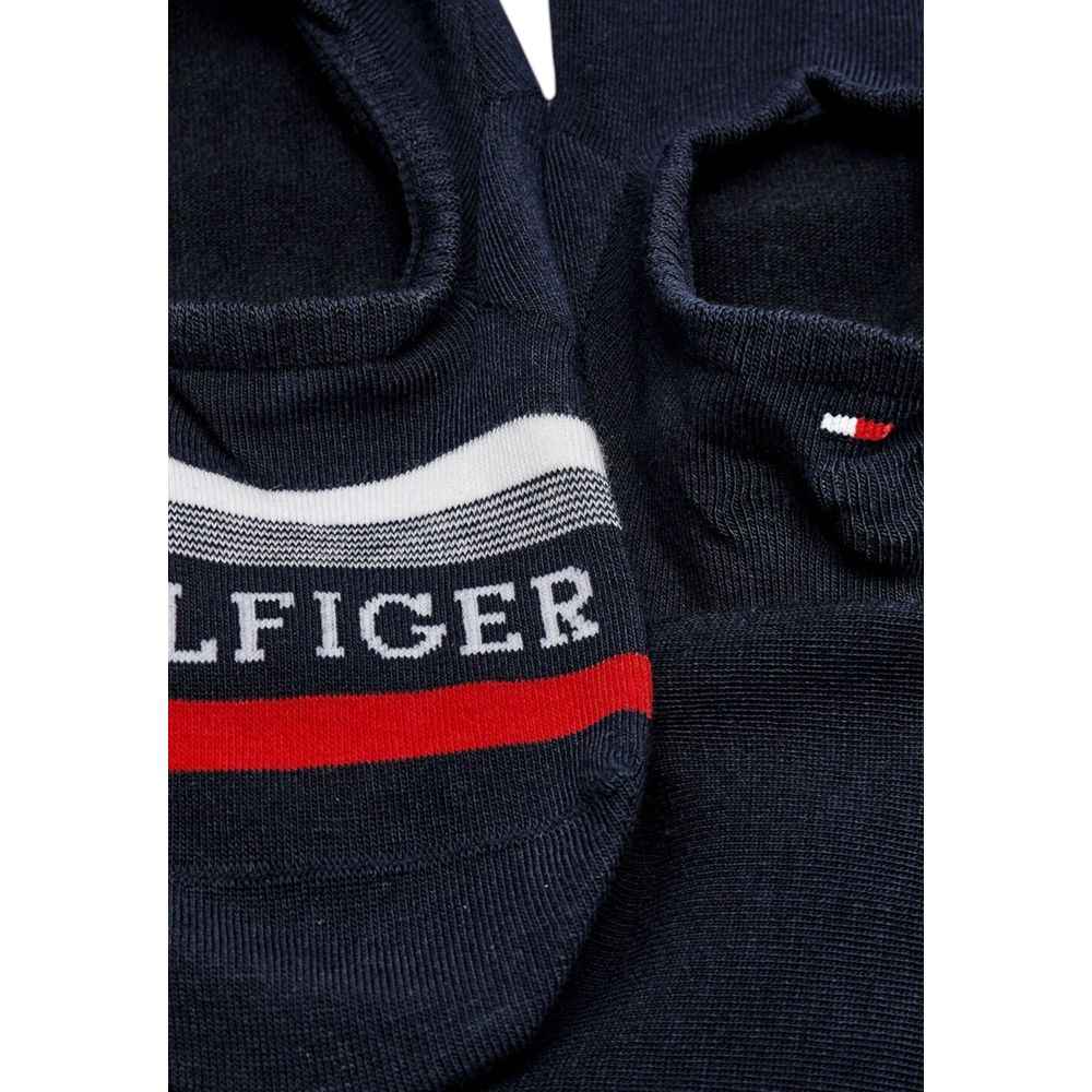 Tommy Hilfiger Blue Cotton Sock
