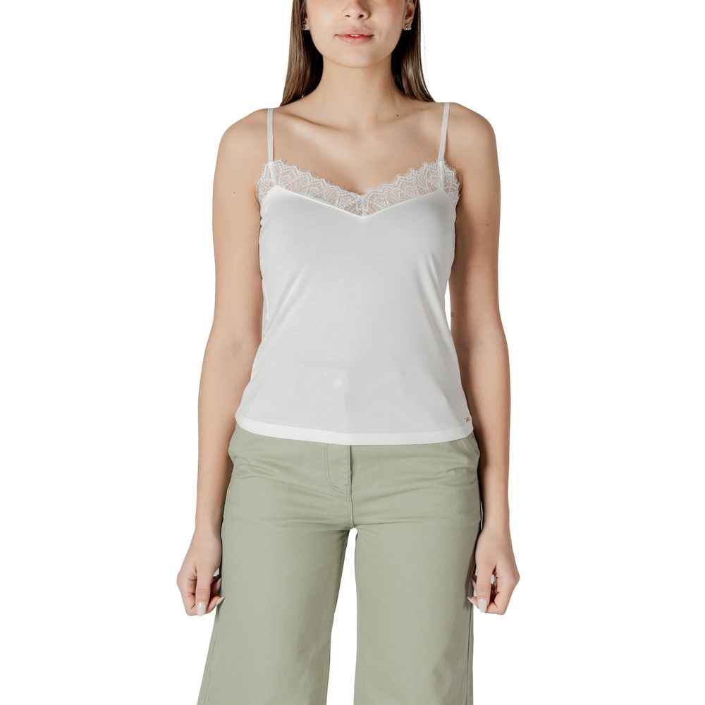 Morgan De Toi White Modal Tank Top