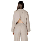 Only Beige Viscose Blouse