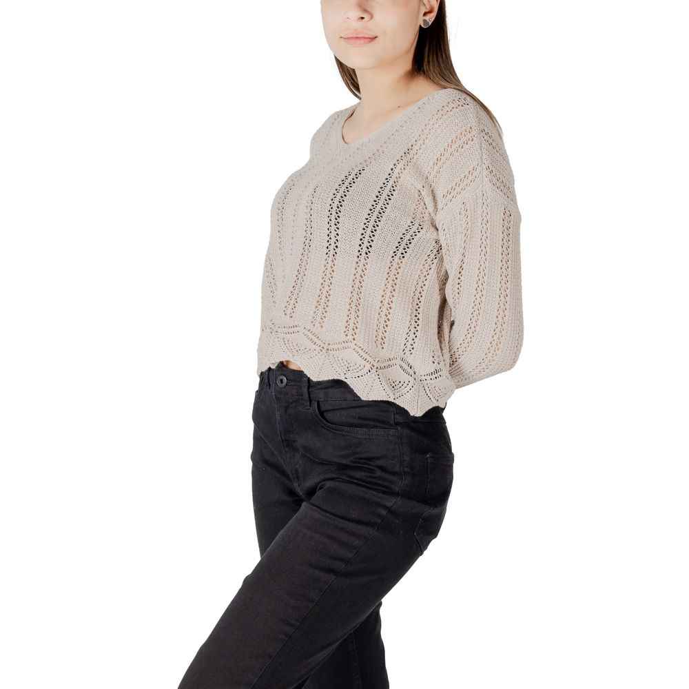 Only Beige Recycled Cotton Sportswear