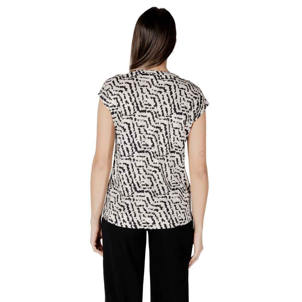 Street One Cream Cotton T-Shirt