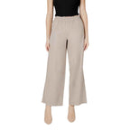 Only Beige Viscose Pant