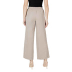 Only Beige Viscose Pant