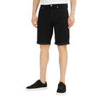 Calvin Klein Jeans Black Cotton Bermuda