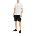 Calvin Klein Jeans Black Cotton Bermuda