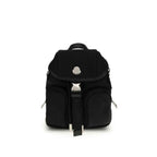 Moncler Black Leather Backpack
