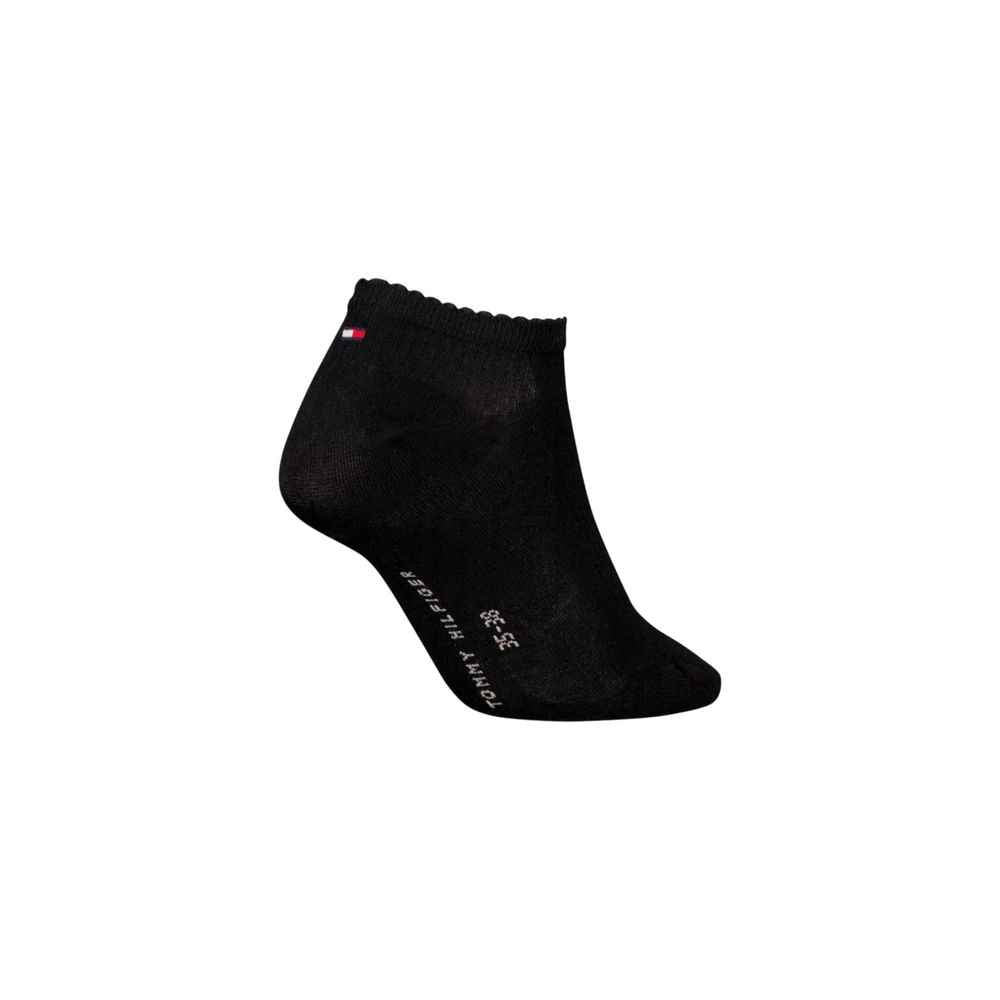 Tommy Hilfiger Black Lyocell Sock