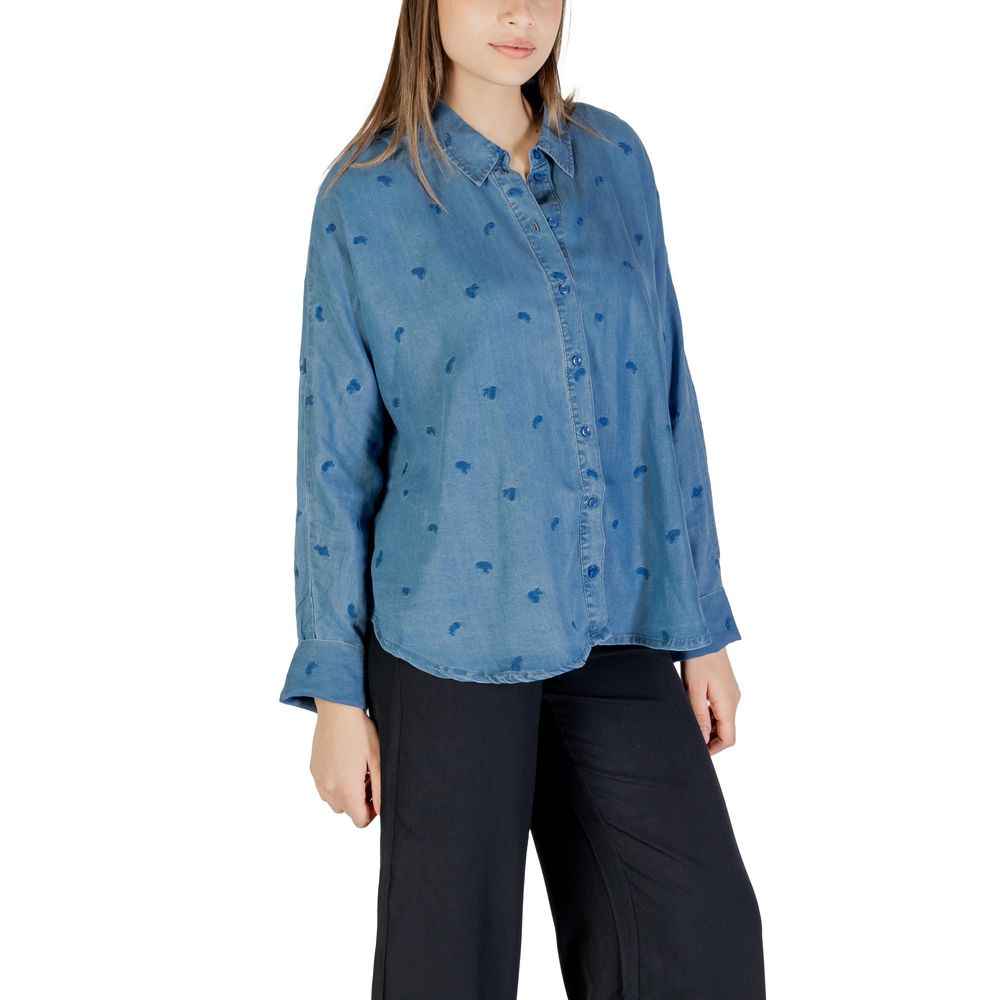 Only Blue Tencel Blouse