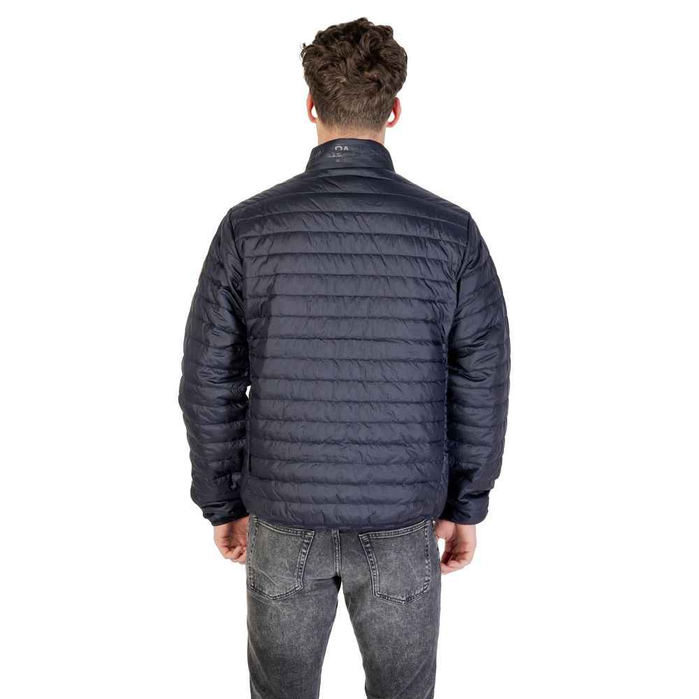 Napapijri Blue Polyamide Jackets & Coat