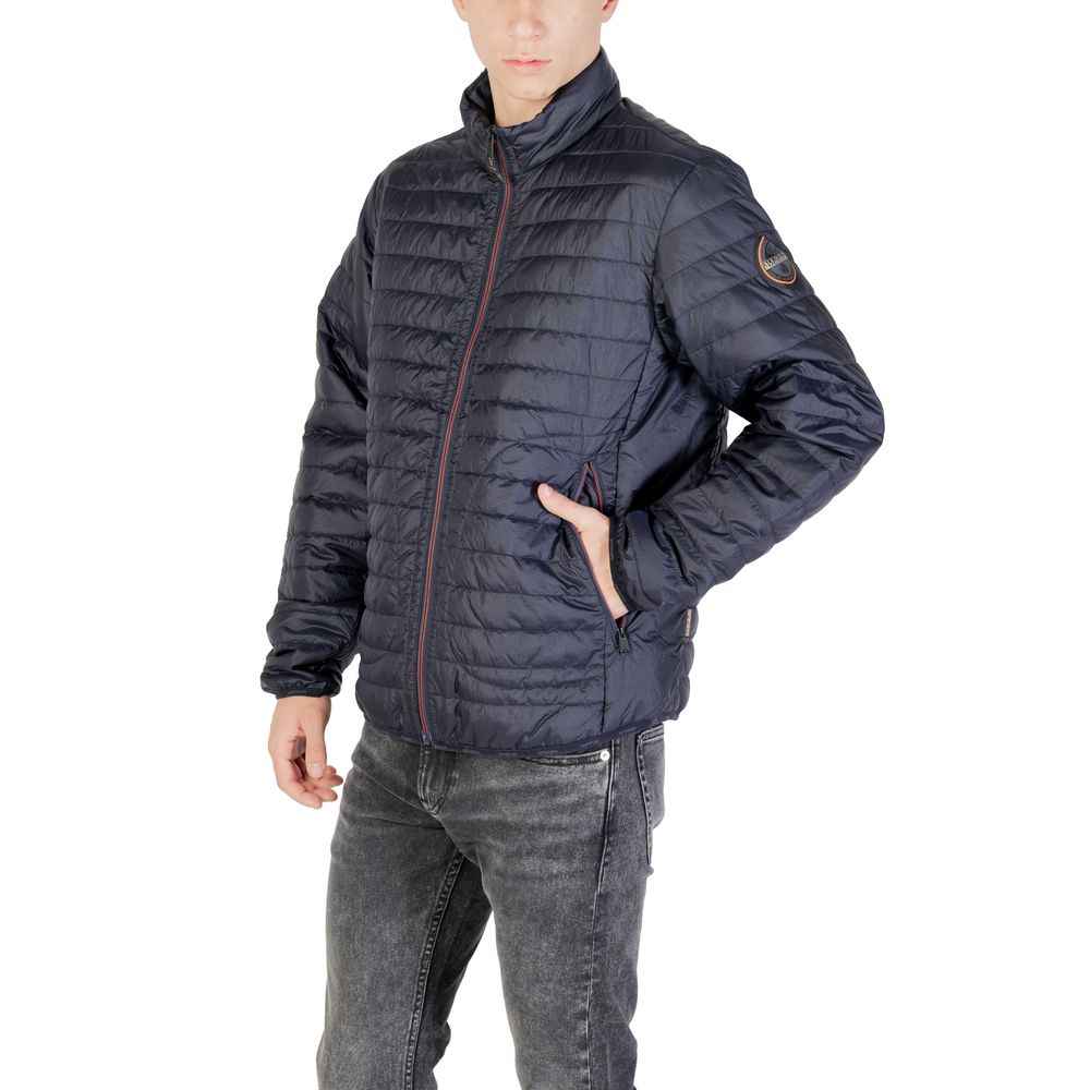 Napapijri Blue Polyamide Jackets & Coat