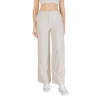Only Beige Viscose Pant