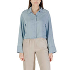 Only Light Blue Lyocell Shirt