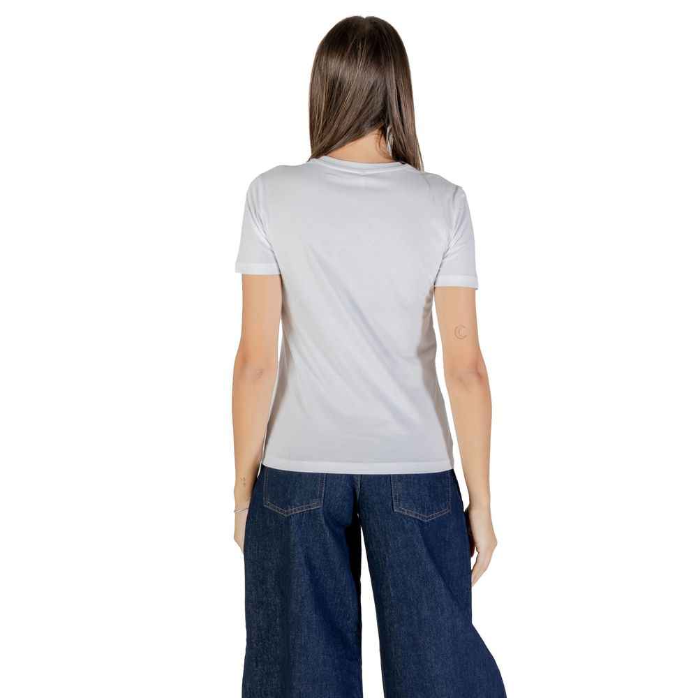 Only Orange Cotton T-Shirt