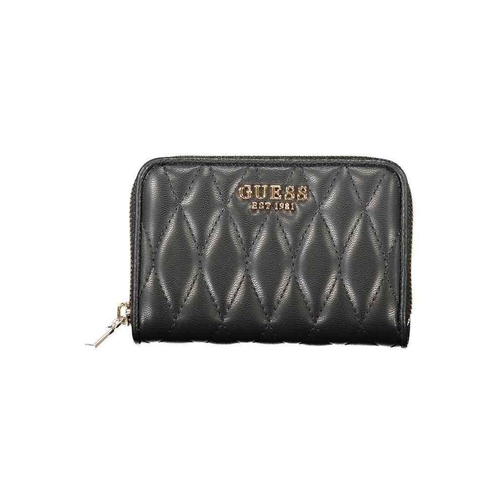Guess Jeans Black Polyethylene Women Wallet