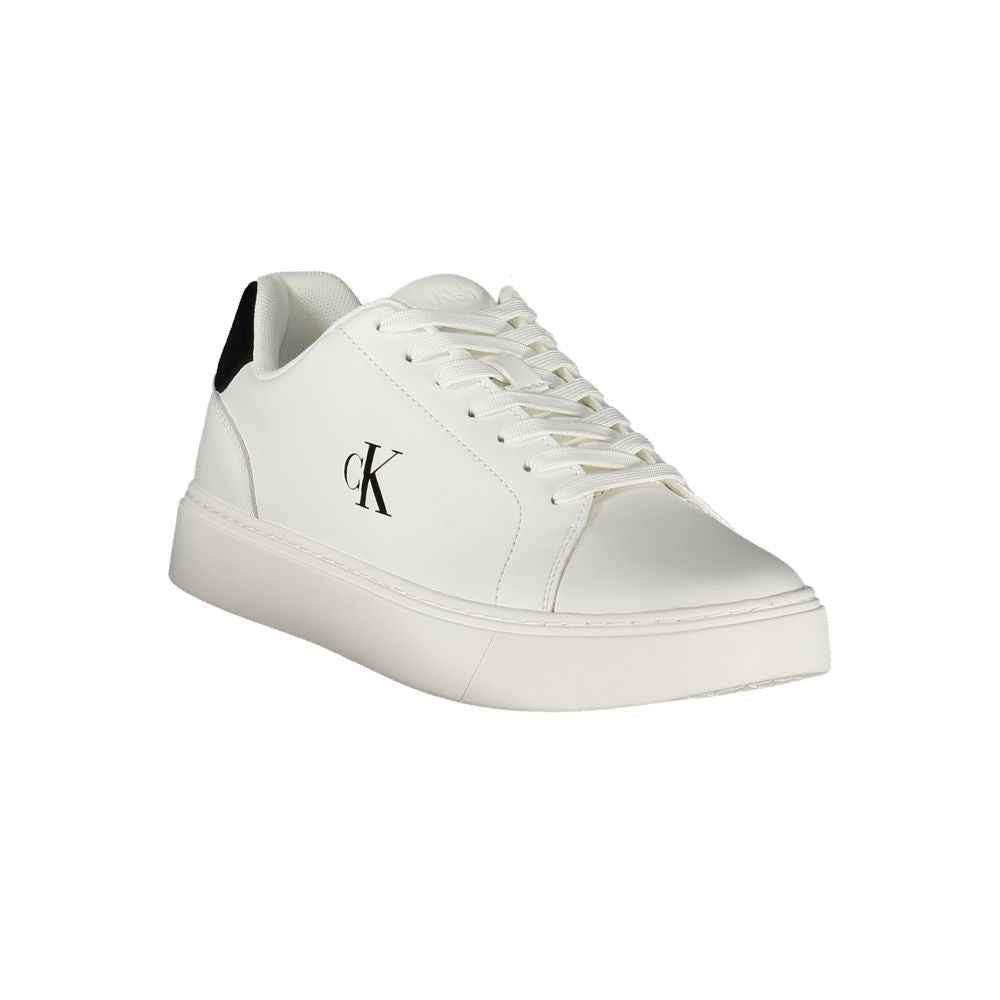 Calvin Klein White Leather Men Sneaker