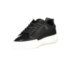 Calvin Klein Black Leather Men's Sneaker