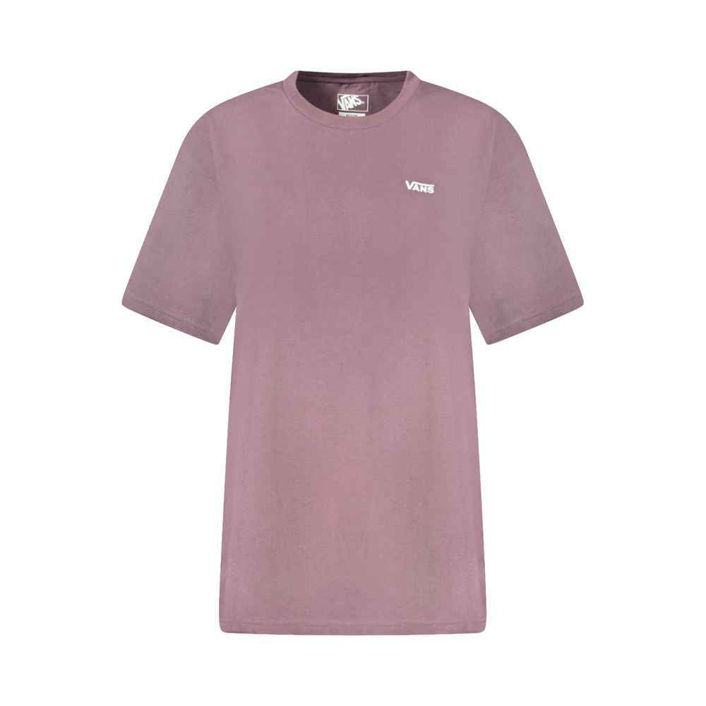 Vans Purple Cotton Women T-Shirt