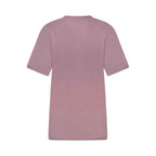 Vans Purple Cotton Women T-Shirt