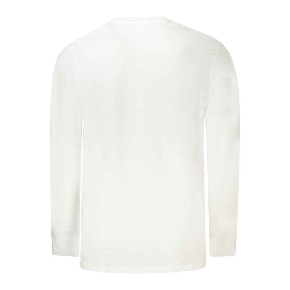 Timberland White Cotton Men T-Shirt