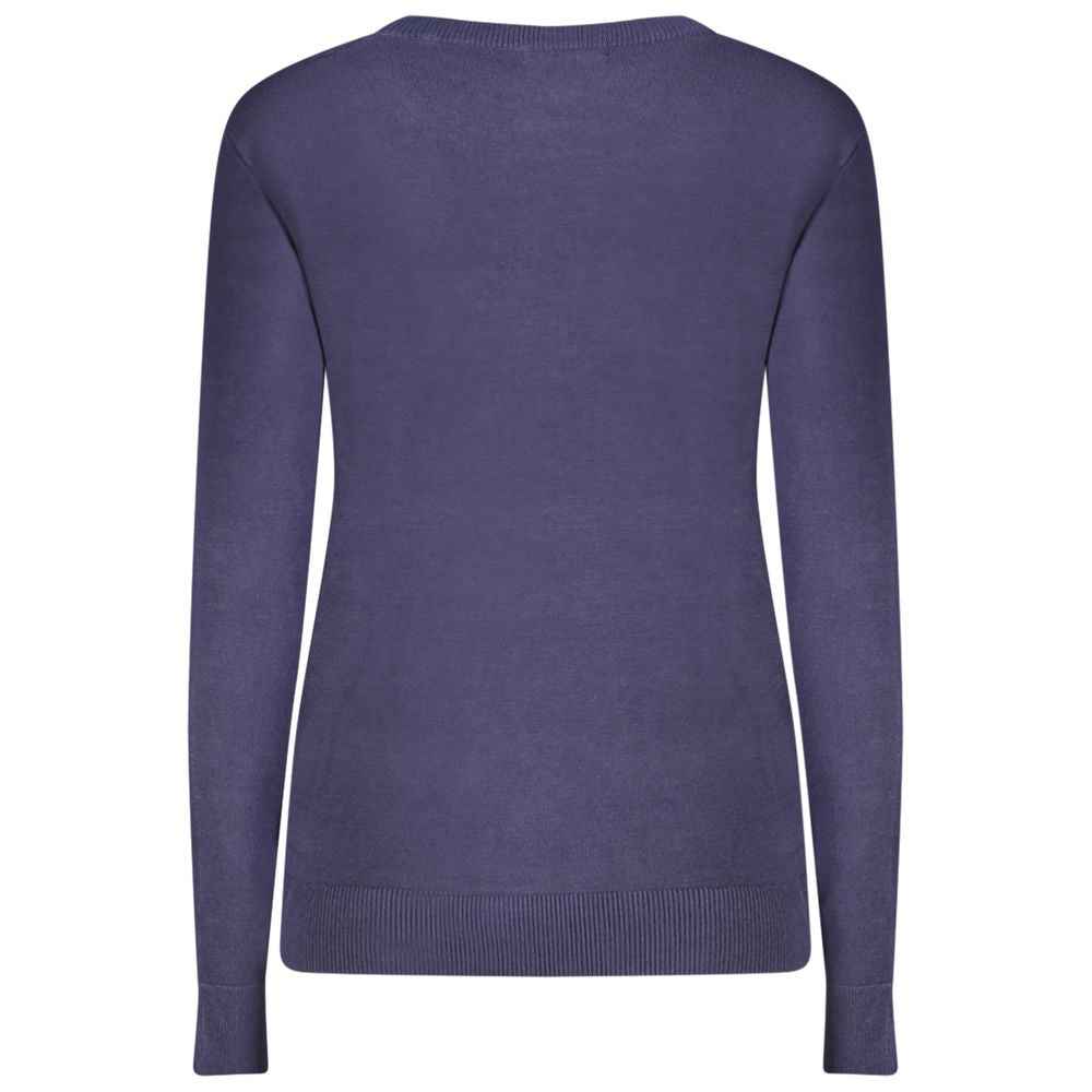 Guess Jeans Blue Viscose Women Sweater