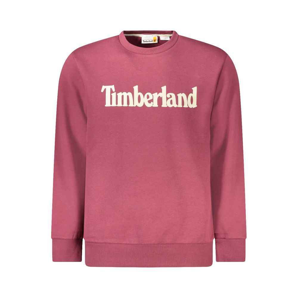 Timberland Red Cotton Men Sweater