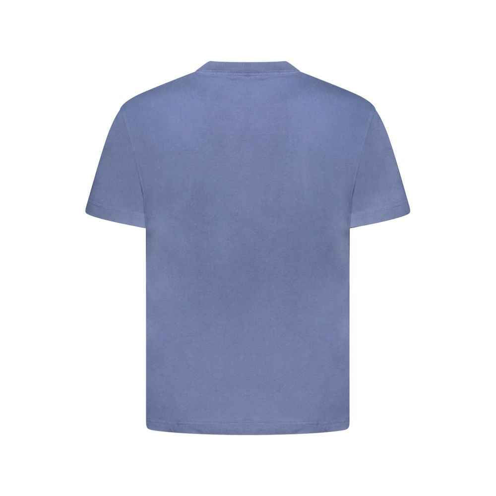 Vans Blue Cotton Men T-Shirt