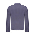 Napapijri Blue Cotton Men Polo Shirt