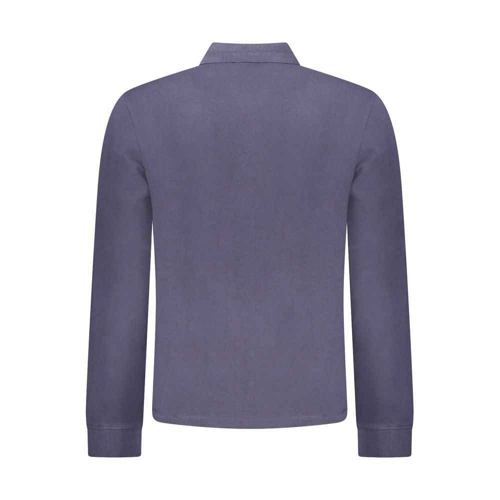 Napapijri Blue Cotton Men Polo Shirt