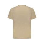 Napapijri Brown Cotton Men T-Shirt