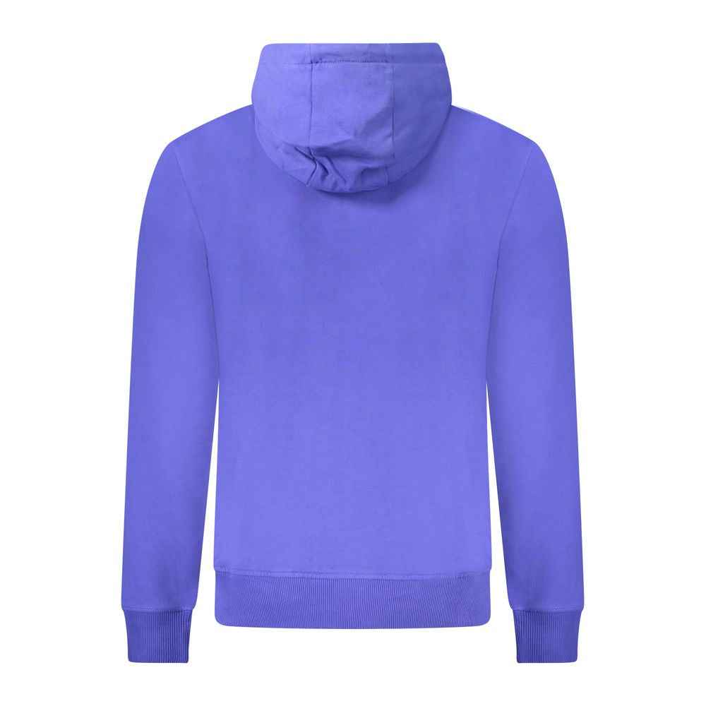 Napapijri Blue Cotton Men Sweater