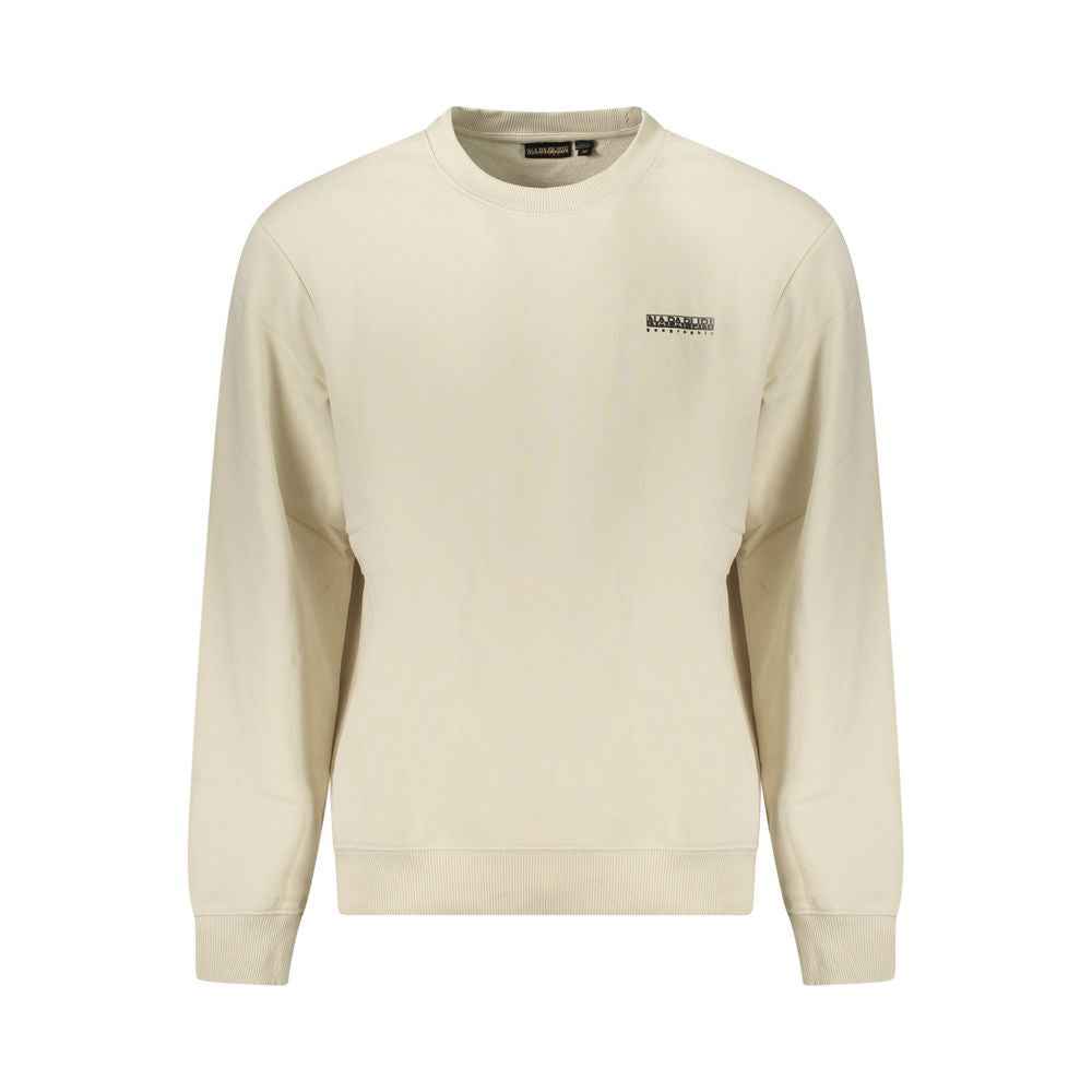 Napapijri Beige Cotton Men Sweater