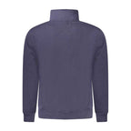 Napapijri Blue Cotton Men Sweater