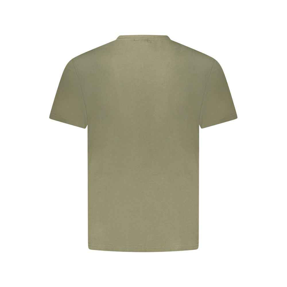 Napapijri Green Cotton Men T-Shirt