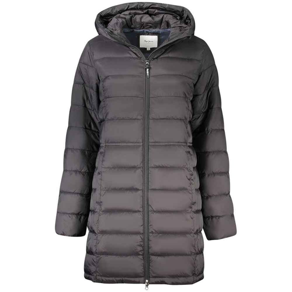 Pepe Jeans Black Polyamide Women's Jacket