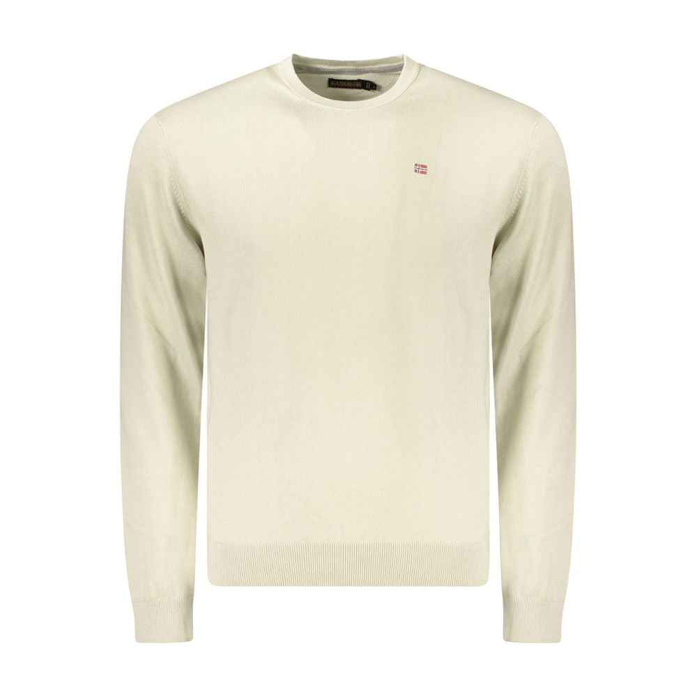 Napapijri Beige Cotton Men Sweater