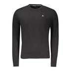 Napapijri Black Cotton Men Sweater